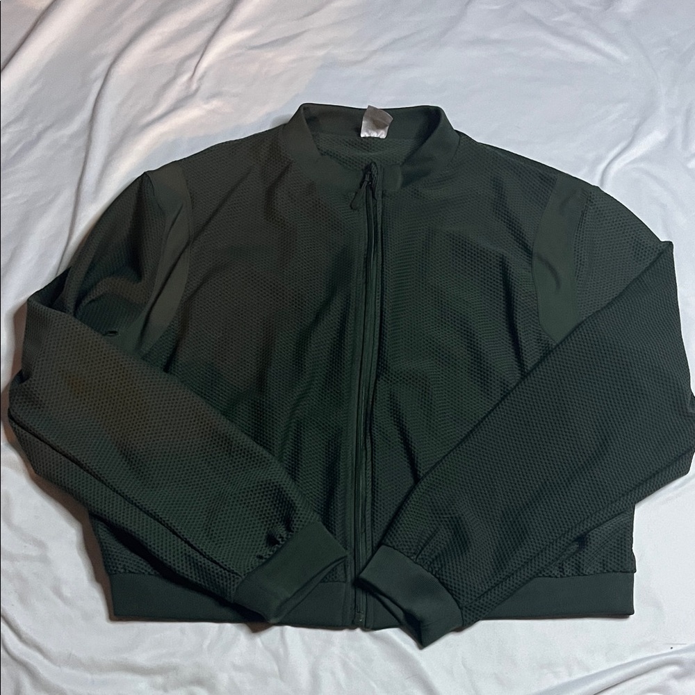 Cali Sport Cropped Full Zip Jacket